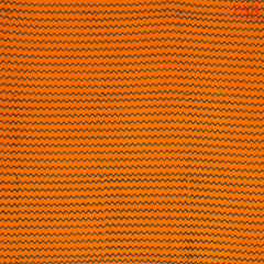 Orange Cotton Print Running Material