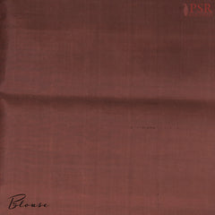 Mahogany Brown Soft Silk Saree