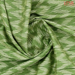 Pistachio Green Pochampally Silk Ikat Saree