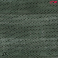 Beige & Dark Olive Green Chanderi Silk Cotton Saree