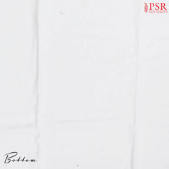 Cream White Linen Cotton Dress Material