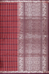Maroon Soft Silk Saree