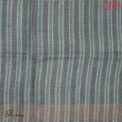 Teal Kadhi Tussar Silk Saree