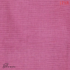 Teal Blue Linen Saree