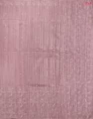 Primrose Pink Kosa Embroidery Saree