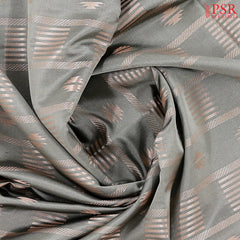 Grey Soft Art Silk Saree