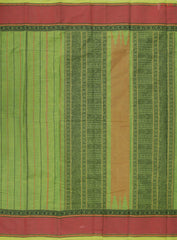 Asparagus Green Kalakshetra Kovai Cotton Saree