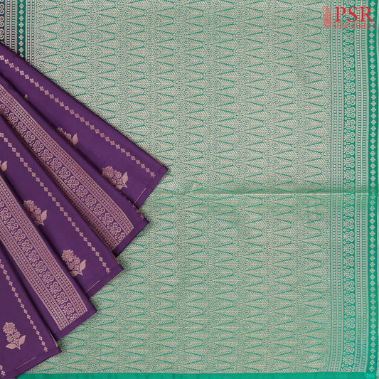 Dark Magenta Soft Art Silk Saree