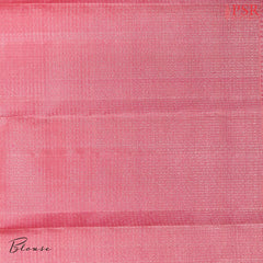 Greyish Green Kanchipuram Jacquard Silk Saree