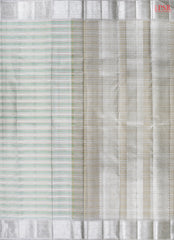 Floral Beige Kanchipuram Silk Saree