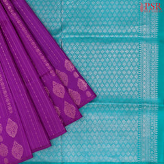 Violet Soft Silk Saree