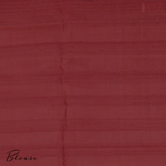 Turkey Red Jute Soft Silk Saree