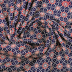 Indigo Blue Modal Silk Saree