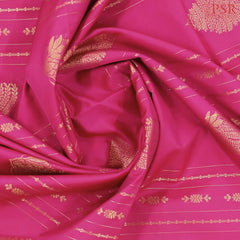 Magenta Pink Soft Art Silk Saree