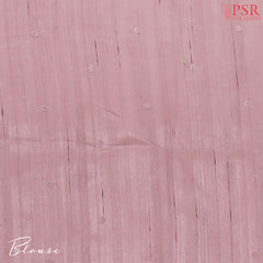 Primrose Pink Kosa Embroidery Saree