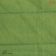 Asparagus Green Kalakshetra Kovai Cotton Saree