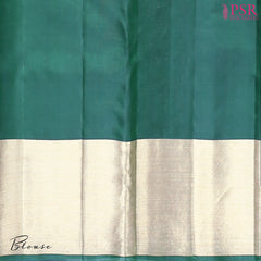 Dark Green Bridal Kanjivaram Silk Saree