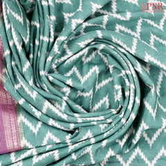 Ocean Jade Assam Saree