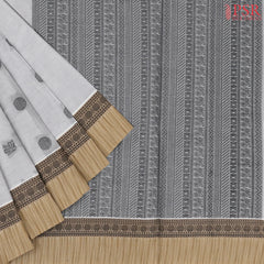 Light Grey Kovai Cotton Saree