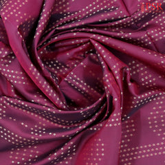 Dark Burgundy Soft Art Silk Saree