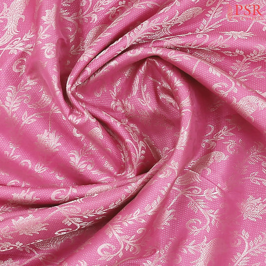 Taffy Pink Kanchipuram Silk Saree