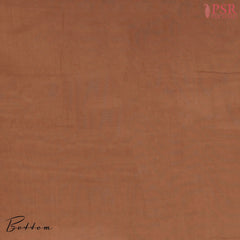 Classic Copper Silk Cotton Dress Material