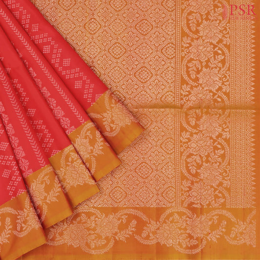 Red Soft Silk Saree