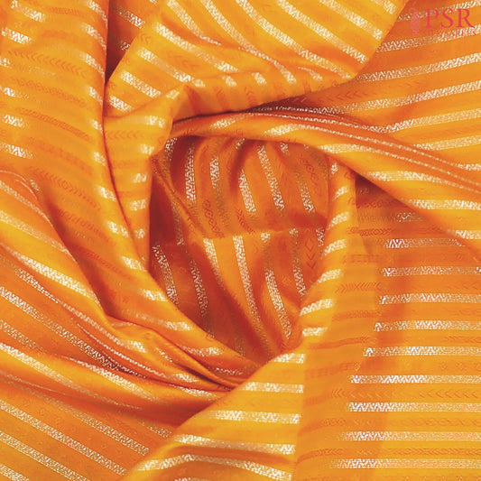 Sunset Yellow Soft Art Silk Saree