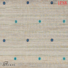 Royal Beige Ghicha Cotton Saree