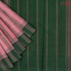 Rouge Pink Kanchi Cotton Saree