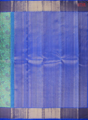 Turquoise Green Bridal Kanchipuram Silk Saree