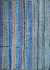 Tricolor Banaras Tussar Silk Saree
