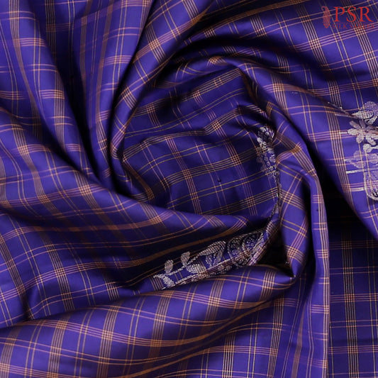 Navy Blue Soft Silk Saree