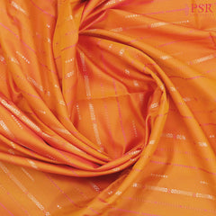 Orange Soft Art Silk Saree