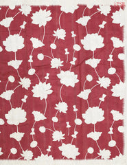 Barn Red Semi Tussar Saree