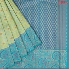 Key Lime Kanchipuram Silk Saree