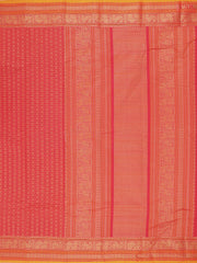 Red Kalakshetra Kovai Cotton Saree