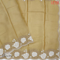 Wheat Beige Cotton Dress Material