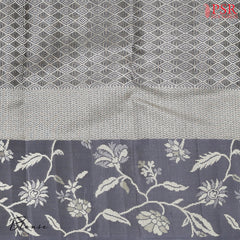 Lilac Kanchipuram Silk Saree