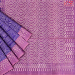 Blue Violet Soft Silk Saree