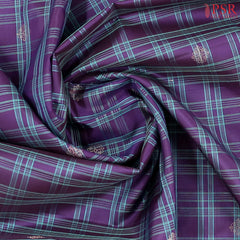 Dark Purple Soft Silk Mix Saree