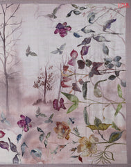 Light Pink Chiniya Silk Saree