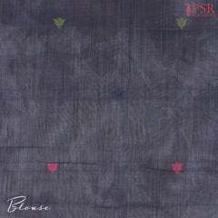 Sage Green Ghicha Cotton Saree
