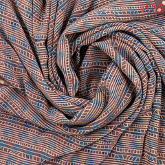 Dark Rose Mauve Crape Silk Saree