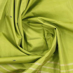 Chartreuse Green Vazhainaar Silk Saree