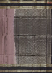 Mauve Brown Soft Silk Saree