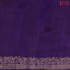 Mustard Yellow Banaras Jute Silk Saree