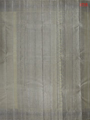 Olive Grey Kanchipuram Silk Saree