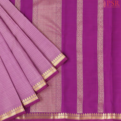 Onion Purple Arani Silk Saree