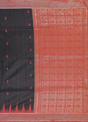 Black Semi Banaras Saree